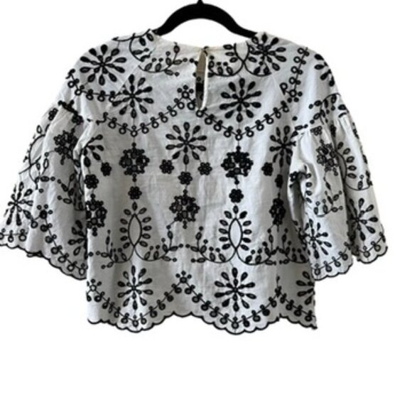 Zara Embroidered Top - Picture 2 of 3